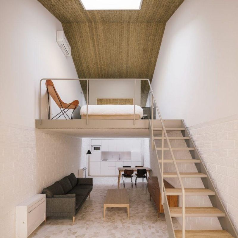 Nhà gác lửng giá dưới 200 triệu 1 người ở