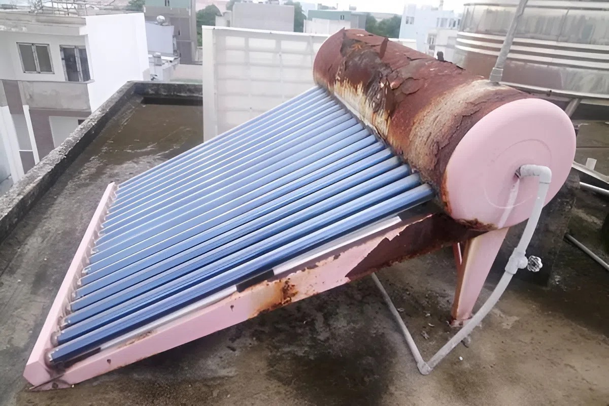 Bình bảo ôn bị xuống cấp