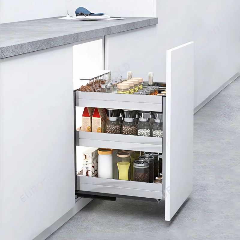 Kệ gia vị tủ bếp dưới là gì?