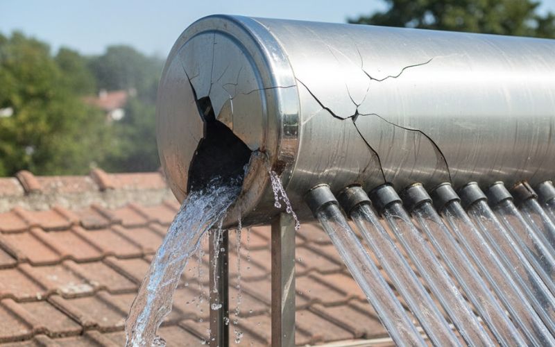 Khắc phục bình bảo ôn bị thủng