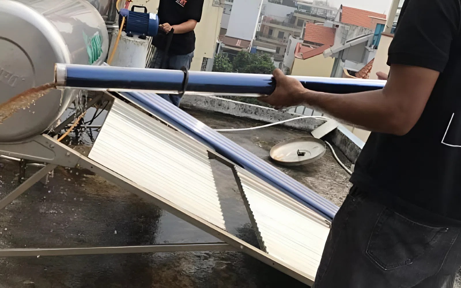 Khắc phục khi ống chân không bị hỏng