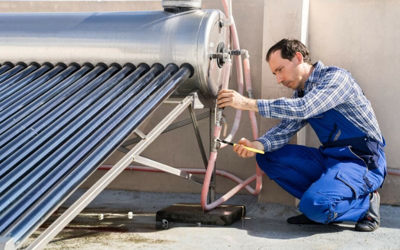 Khắc phục nước tràn do van an toàn bị hỏng