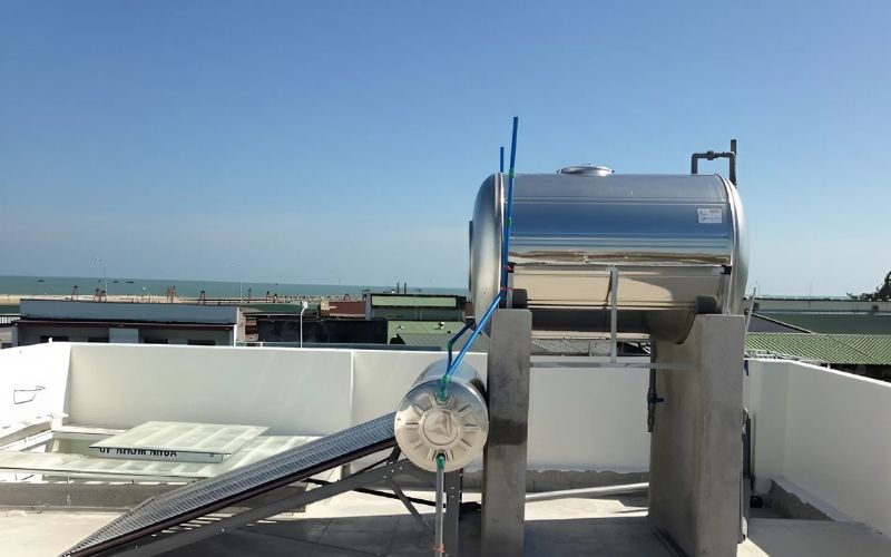 Lưu ý chọn mua và lắp bồn phụ máy nước nóng 