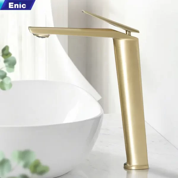 Vòi lavabo cao cấp ENIC D38 Thân cao