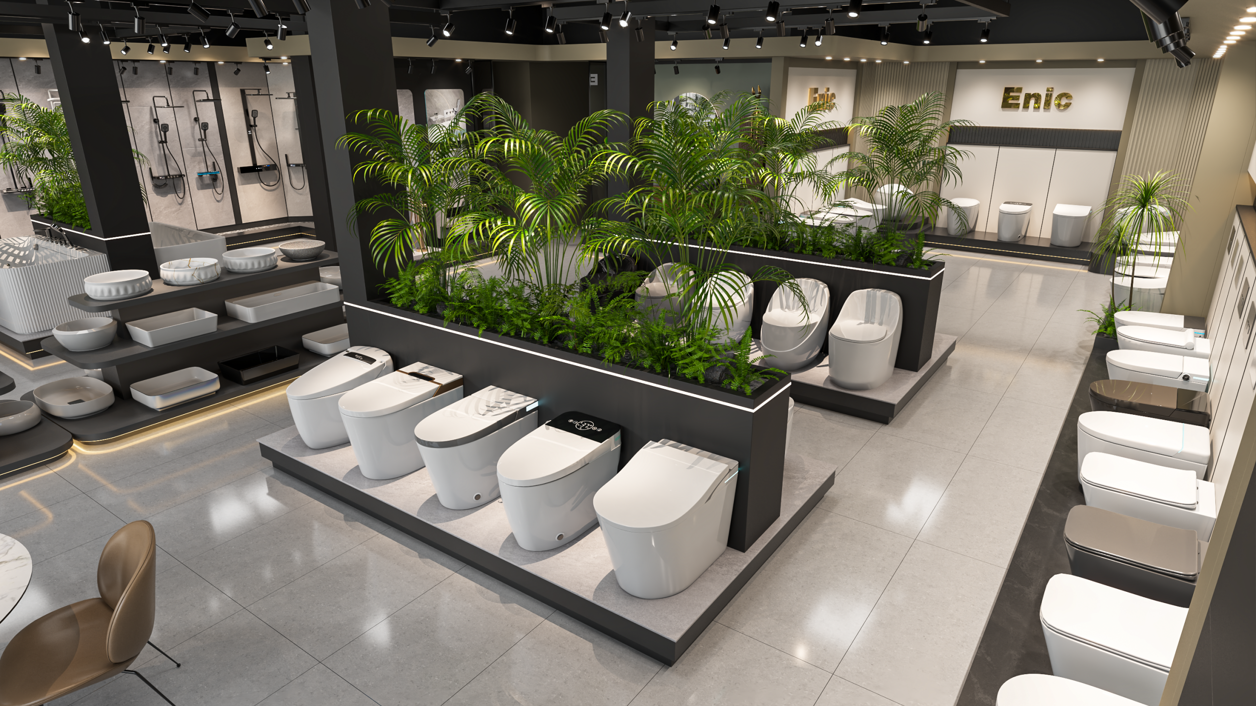 Bồn cầu Enic đa dạng mẫu mã