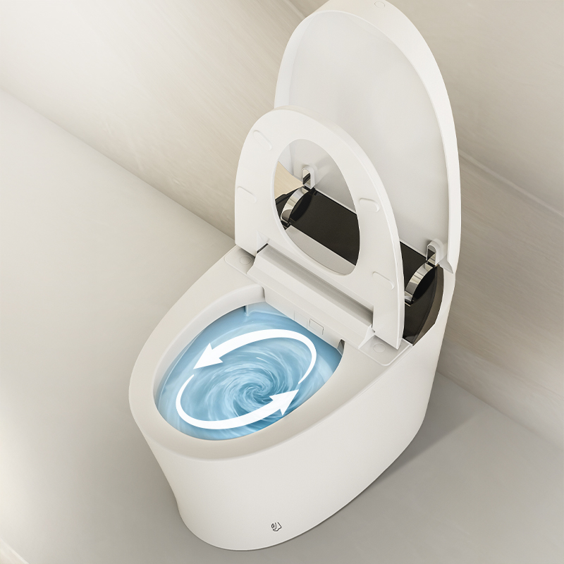 Bồn cầu thông minh xả tự động 