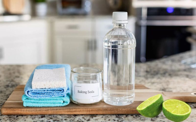 Kết hợp baking soda và chanh