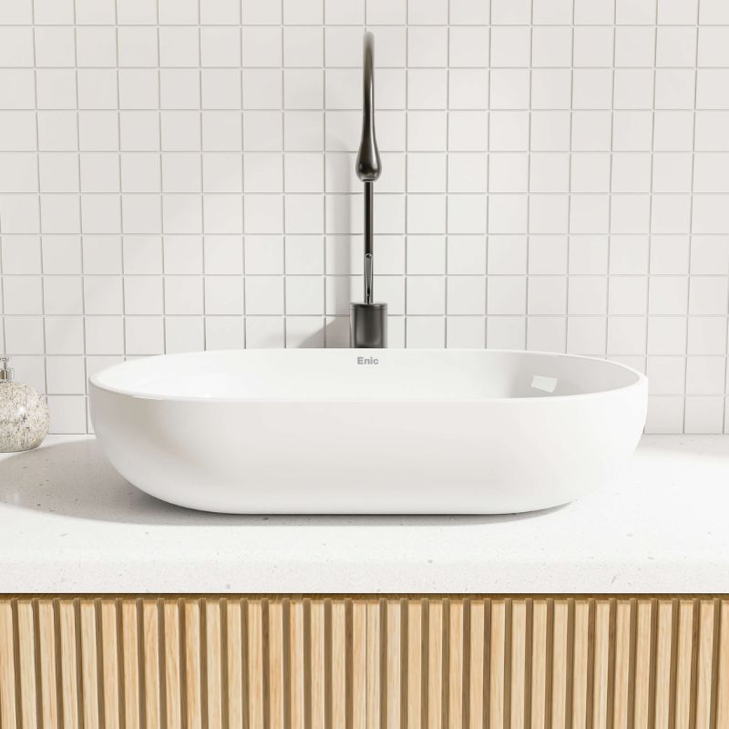 Lavabo dương bàn tạo điểm nhấn 