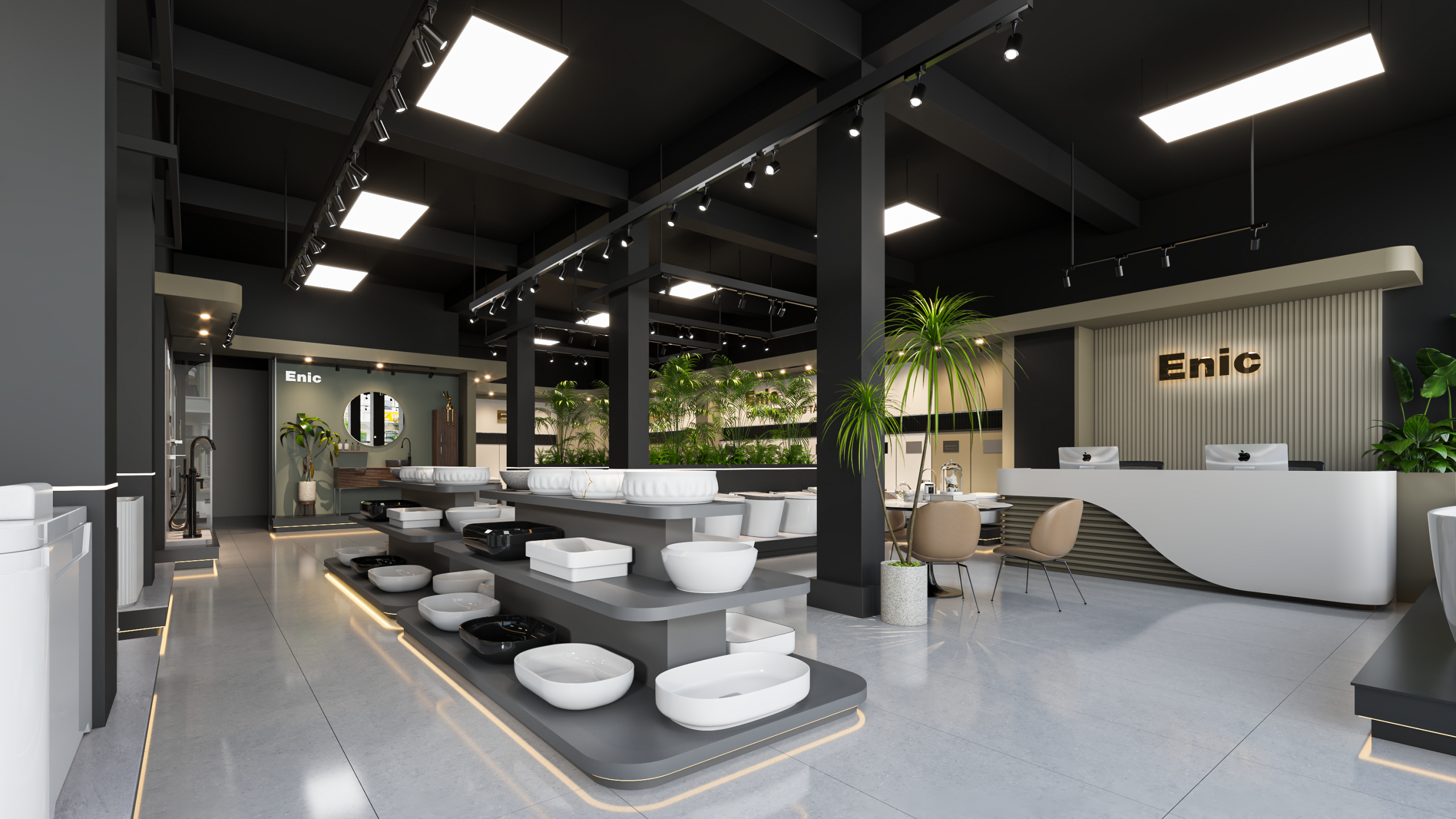 Nên dùng lavabo âm bàn hay dương bàn 