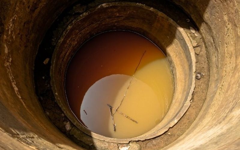 Nước giếng không sạch 