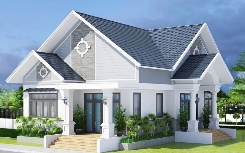 Nhà mái Thái hiện đại 