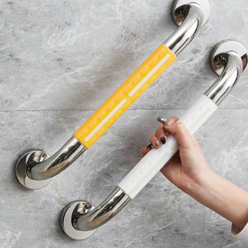 Tay vịn lắp nhà vệ sinh thẳng bọc nhựa 