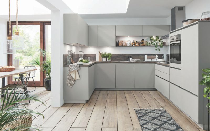 Tay nắm âm cửa tủ gọn gàng, sang trọng 