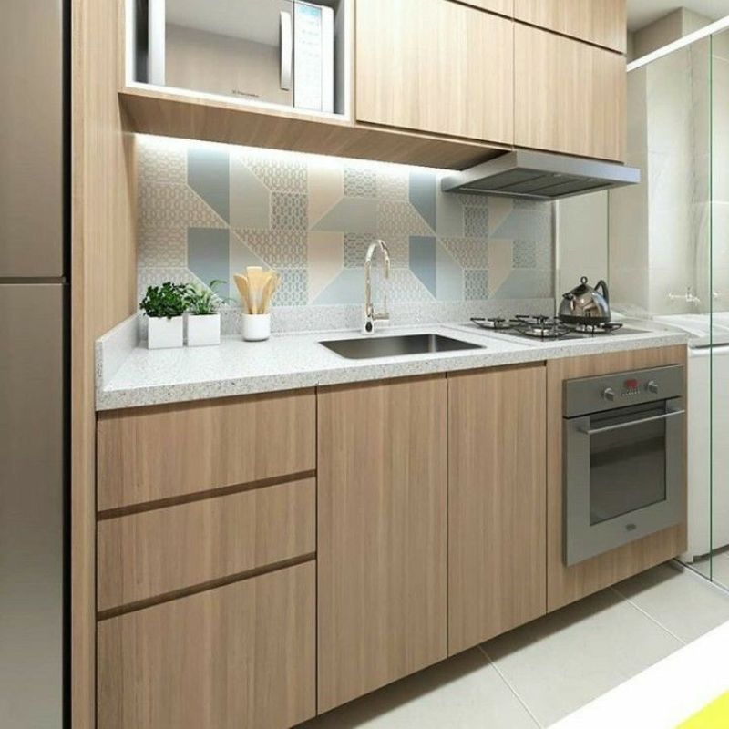 Tủ bếp dưới có ngăn kéo nhỏ gọn