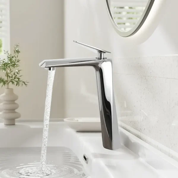 Vòi Lavabo Cao Cấp ENIC D46 (Thân cao)