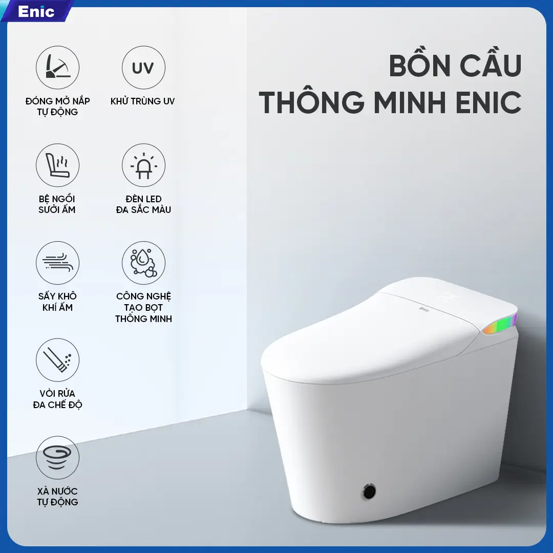 Bồn cầu thông minh hiện đại