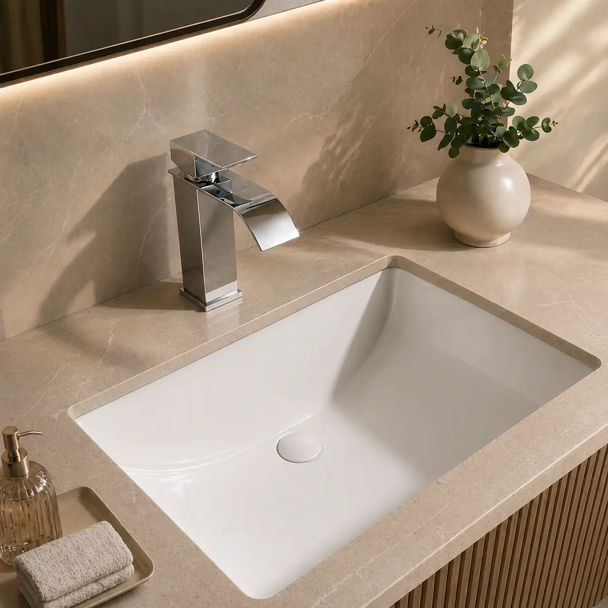 Lavabo âm, bán âm Enic có lòng bồn sâu