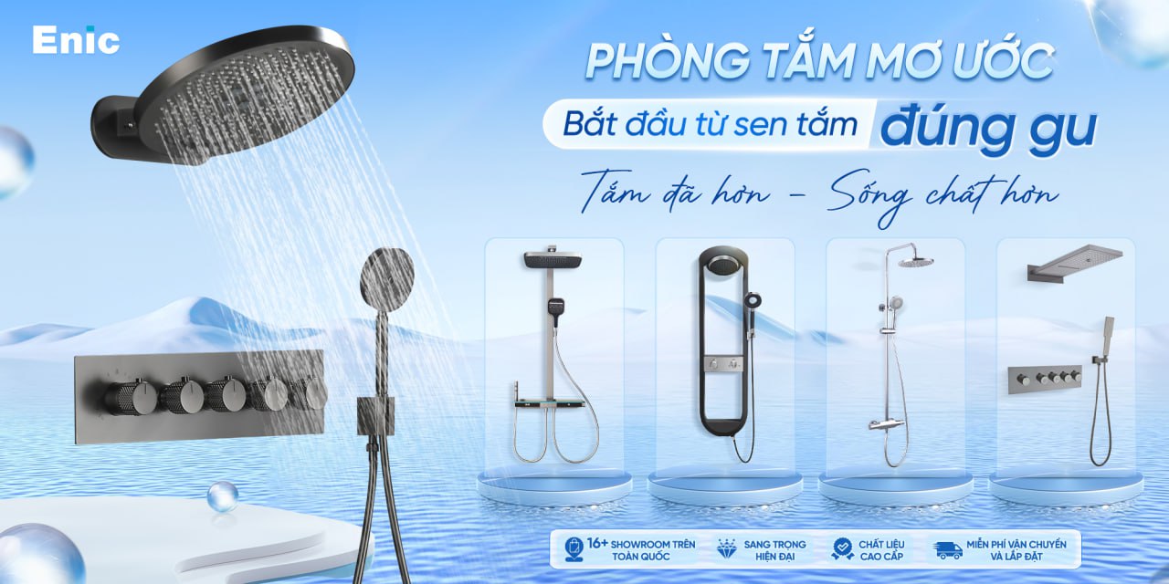 Các kênh mua vòi hoa sen Hà Nội 