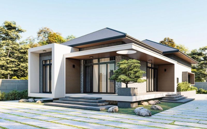 Chừa diện tích làm sân theo nhu cầu 