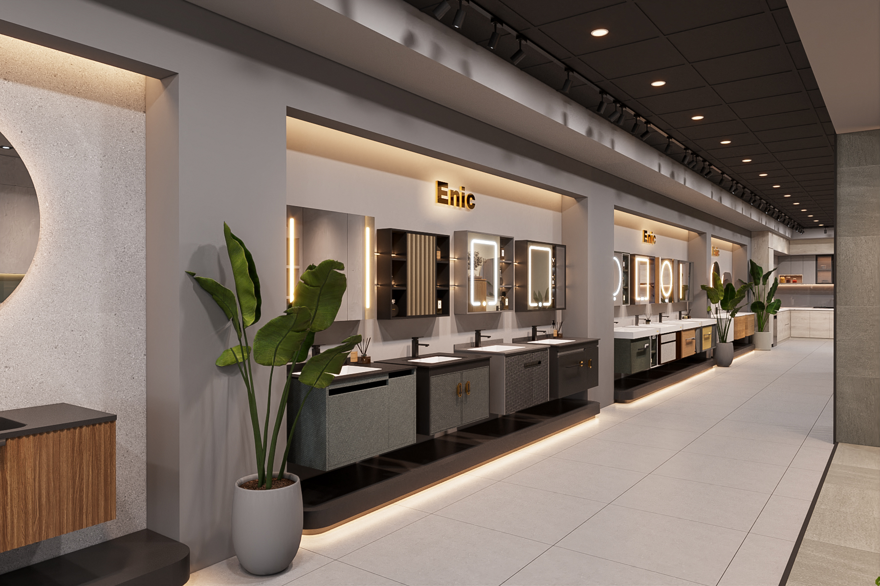 Enic cung cấp chính sách mua sắm hấp dẫn khi mua tủ lavabo