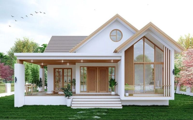 Mẫu nhà đẹp 1 tầng