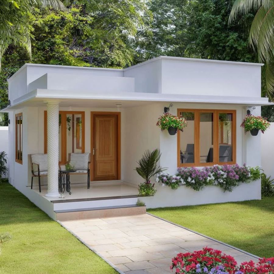 Nhà cấp 4 đơn giản đẹp