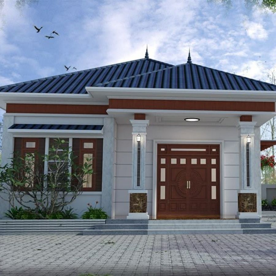 Nhà cấp 4 mái Thái đẹp