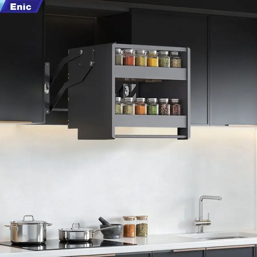 Phụ kiện tủ bếp trên Enic thiết kế tiện lợi 