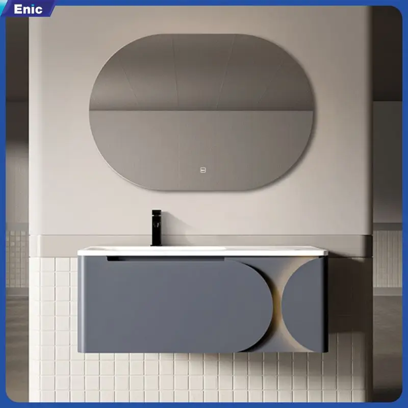 Tủ chậu lavabo làm từ chất liệu inox 