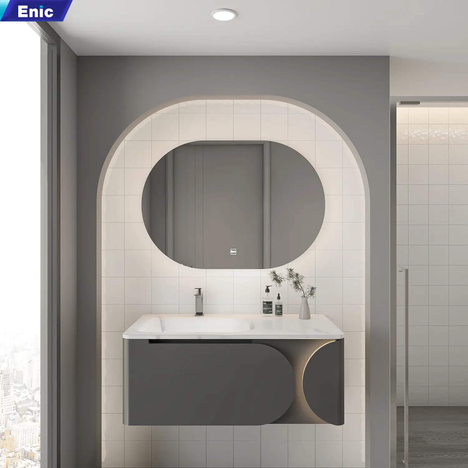 Tủ gương phòng tắm - thiết bị lưu trữ đồ dùng cá nhân