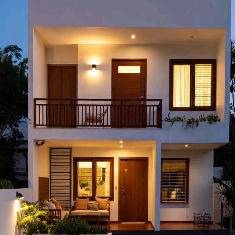 Mẫu nhà 2 tầng đơn giản​