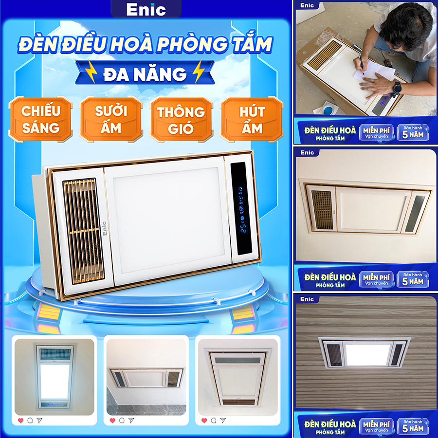 Mua đèn điều hòa đa năng Enic 