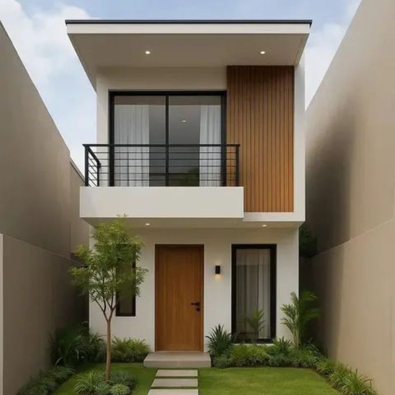 Nhà 2 tầng cho diện tích đất nhỏ 