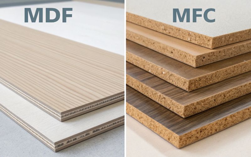 So sánh gỗ MDF và MFC
