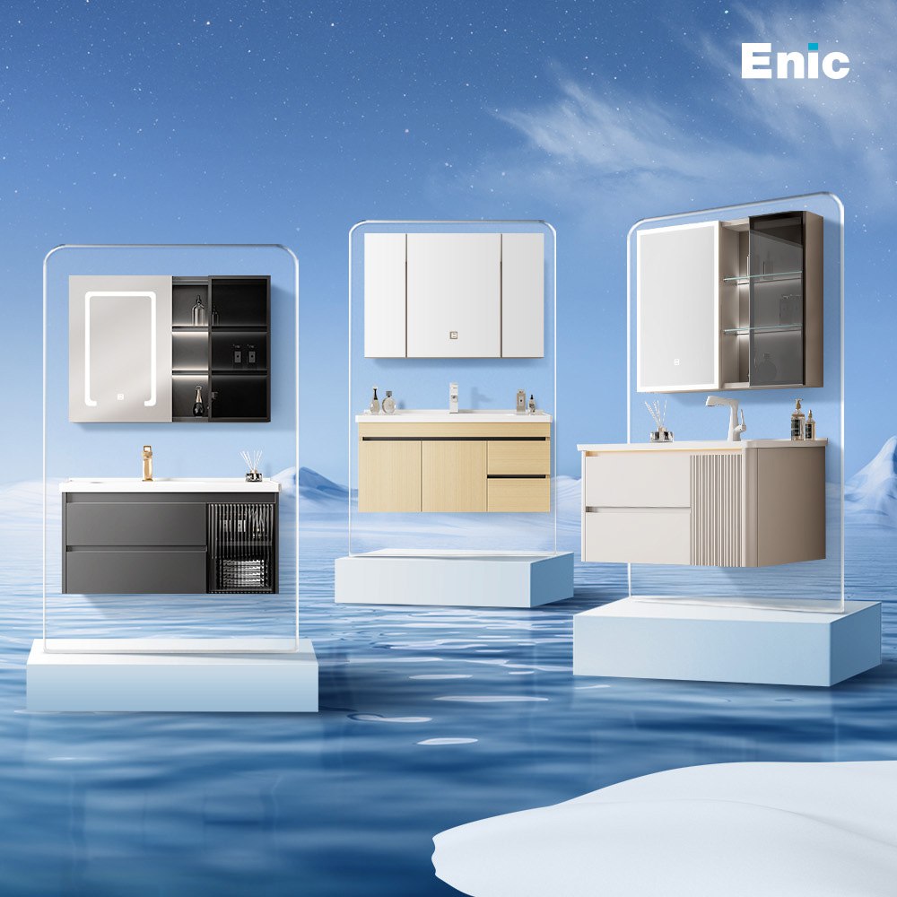 Tủ phòng tắm Enic thiết kế đa dạng 